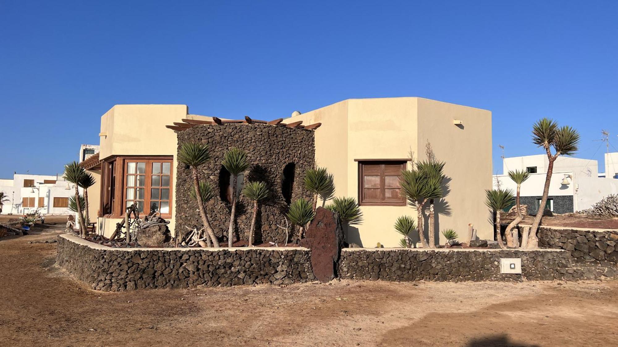 Flor De Cactus, La Graciosa Villa Caleta de Sebo Eksteriør bilde